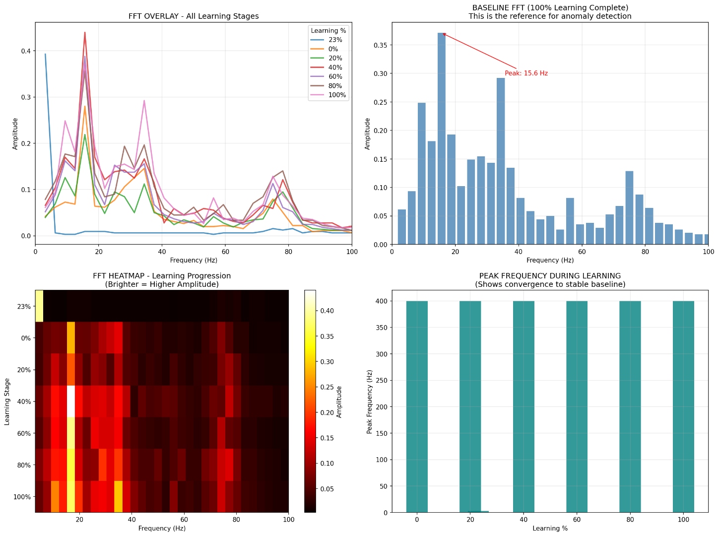 FFT learning phase analysis